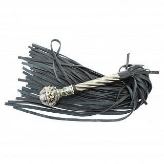 Роскошная плеть с витой ручкой