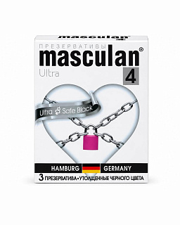 Презервативы Masculan Ultra 4, ультра прочные, №3