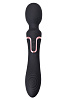 Двусторонний интимный массажер WANAME D-SPLASH Surge, силикон, черный, 22,5 см