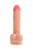 Фаллоимитатор RealStick Silicone Hugh J, 20,5 см, Ø 3,7 см, телесный