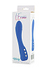 Нереалистичный вибратор LEROINA by TOYFA Blury, силикон, синий, 18,5см, Ø 3,4
