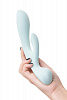 Вибратор Satisfyer Triple Oh, голубой