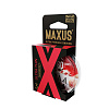 Презервативы MAXUS AIR Ultra thin №3 в пластиковом кейсе, ультратонкие X-Edition, 3 шт