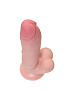 Фаллоимитатор My Babe My Honey, 18 см, Ø 4 см, TPE, телесный