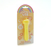 Вибропуля Unihorn USB - Bean Blossom, желтый