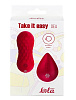 Вращающиеся виброшарики на пульте Take it Easy Dea Wine Red